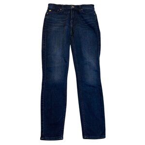 7 For All Mankind Womans Jeans Size 25 High Waist Ankle Gwenevere Skinny